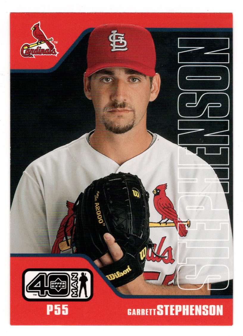 Garrett Stephenson - St. Louis Cardinals (MLB Baseball Card) 2002 Upper Deck 40-Man # 576 Mint