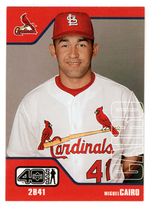 Miguel Cairo - St. Louis Cardinals (MLB Baseball Card) 2002 Upper Deck 40-Man # 577 Mint