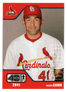 Miguel Cairo - St. Louis Cardinals (MLB Baseball Card) 2002 Upper Deck 40-Man # 577 Mint