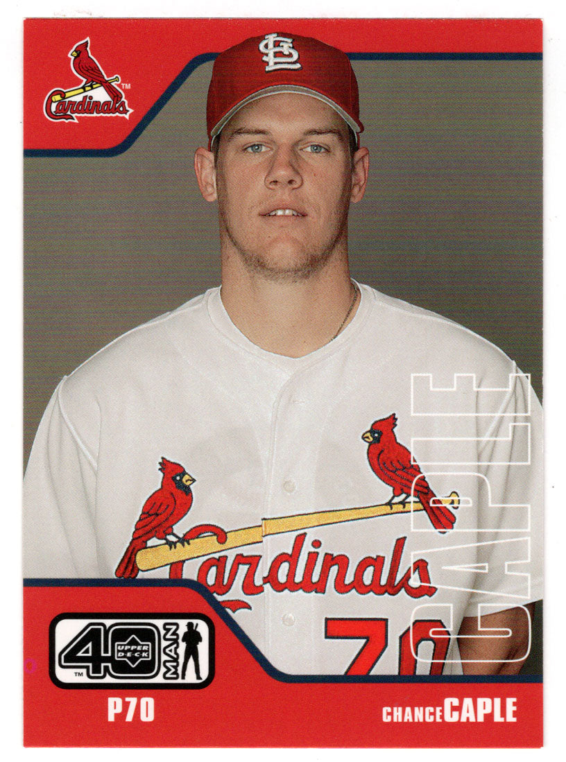 Chance Caple - St. Louis Cardinals (MLB Baseball Card) 2002 Upper Deck 40-Man # 591 Mint