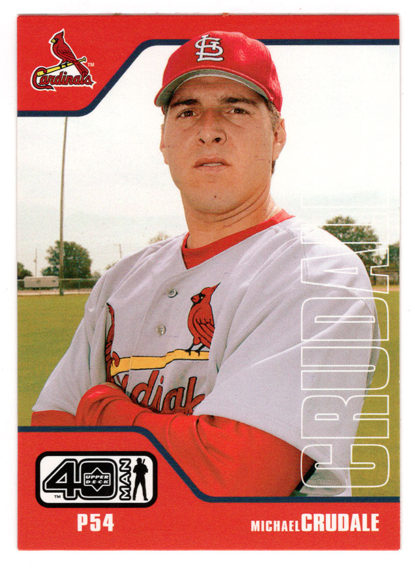 Mike Crudale RC - St. Louis Cardinals (MLB Baseball Card) 2002 Upper Deck 40-Man # 592 Mint