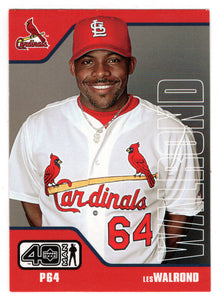 Les Walrond - St. Louis Cardinals (MLB Baseball Card) 2002 Upper Deck 40-Man # 599 Mint