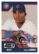 Roosevelt Brown - Chicago Cubs (MLB Baseball Card) 2002 Upper Deck 40-Man # 611 Mint