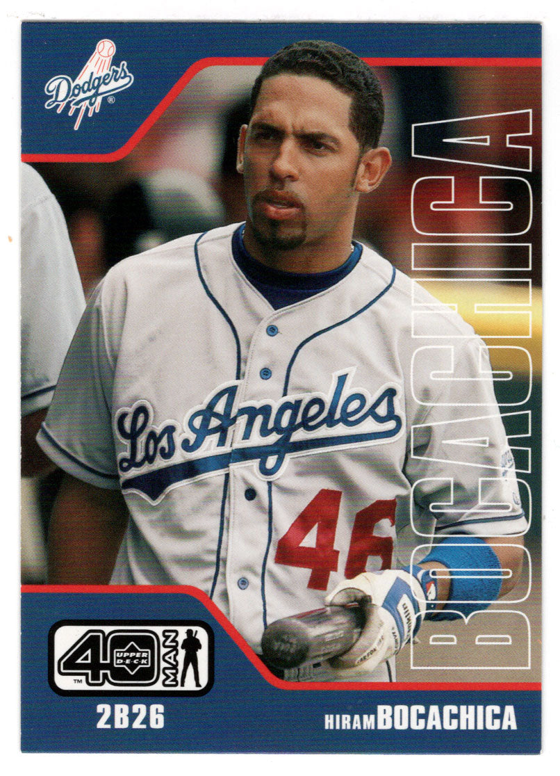 Hiram Bocachica - Los Angeles Dodgers (MLB Baseball Card) 2002 Upper Deck 40-Man # 686 Mint