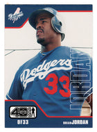 Brian Jordan - Los Angeles Dodgers (MLB Baseball Card) 2002 Upper Deck 40-Man # 690 Mint