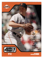 Chad Zerbe - San Francisco Giants (MLB Baseball Card) 2002 Upper Deck 40-Man # 756 Mint
