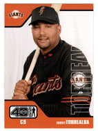 Yorvit Torrealba - San Francisco Giants (MLB Baseball Card) 2002 Upper Deck 40-Man # 766 Mint