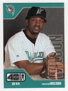Preston Wilson - Florida Marlins (MLB Baseball Card) 2002 Upper Deck 40-Man # 796 Mint