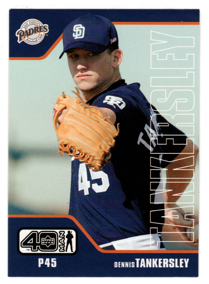 Dennis Tankersley - San Diego Padres (MLB Baseball Card) 2002 Upper Deck 40-Man # 847 Mint