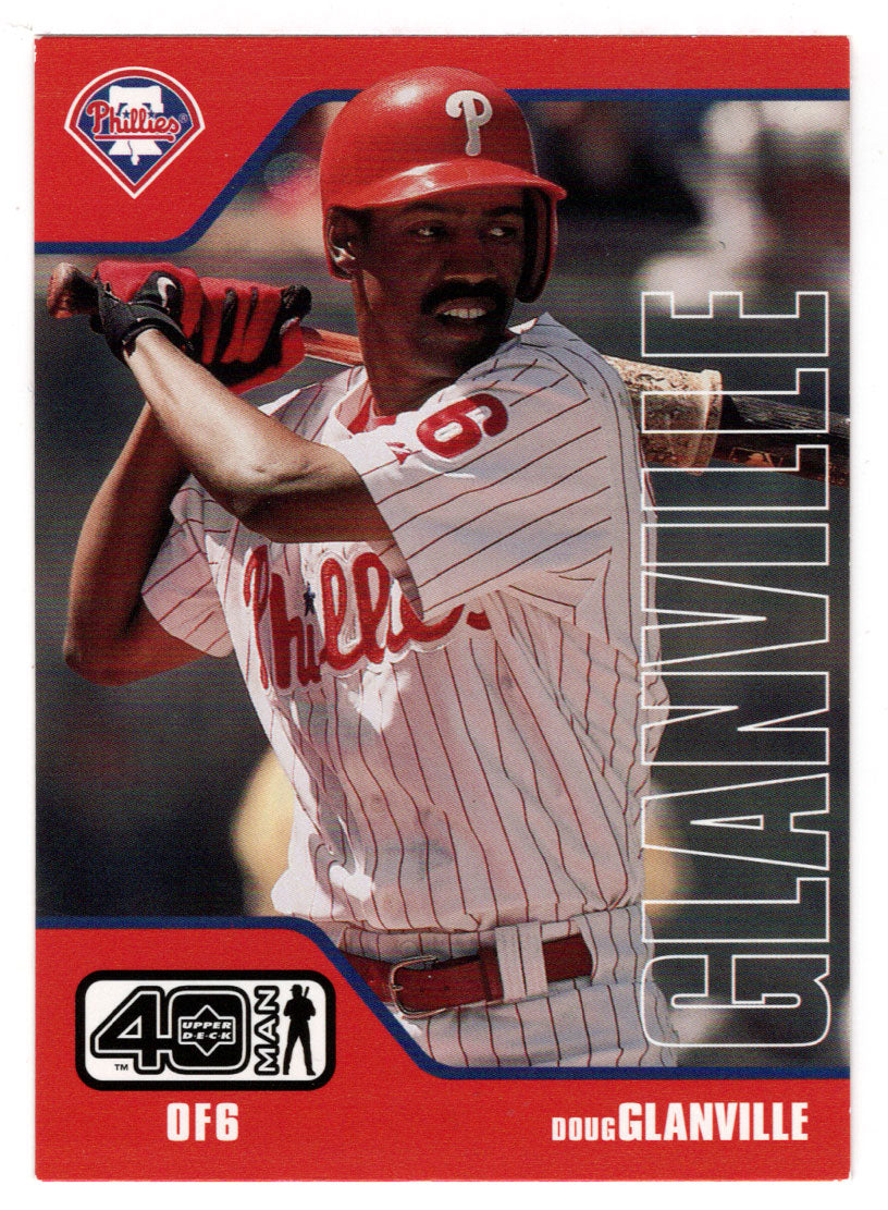 Doug Glanville - Philadelphia Phillies (MLB Baseball Card) 2002 Upper Deck 40-Man # 895 Mint