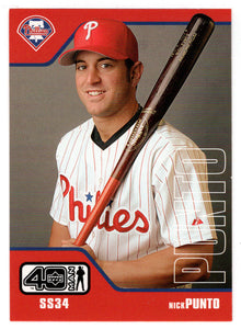 Nick Punto - Philadelphia Phillies (MLB Baseball Card) 2002 Upper Deck 40-Man # 905 Mint
