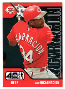 Juan Encarnacion - Cincinnati Reds (MLB Baseball Card) 2002 Upper Deck 40-Man # 952 Mint