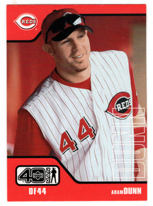 Adam Dunn - Cincinnati Reds (MLB Baseball Card) 2002 Upper Deck 40-Man # 960 Mint