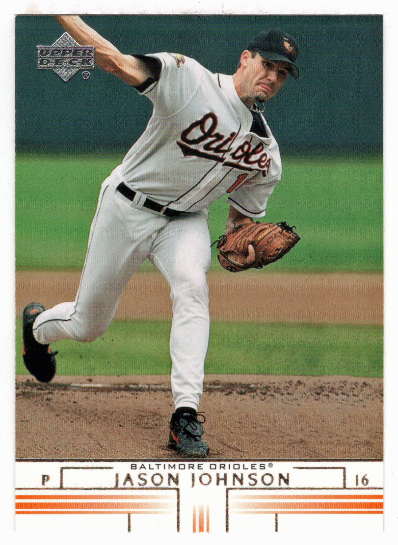Jason Johnson - Baltimore Orioles (MLB Baseball Card) 2002 Upper Deck # 136 Mint