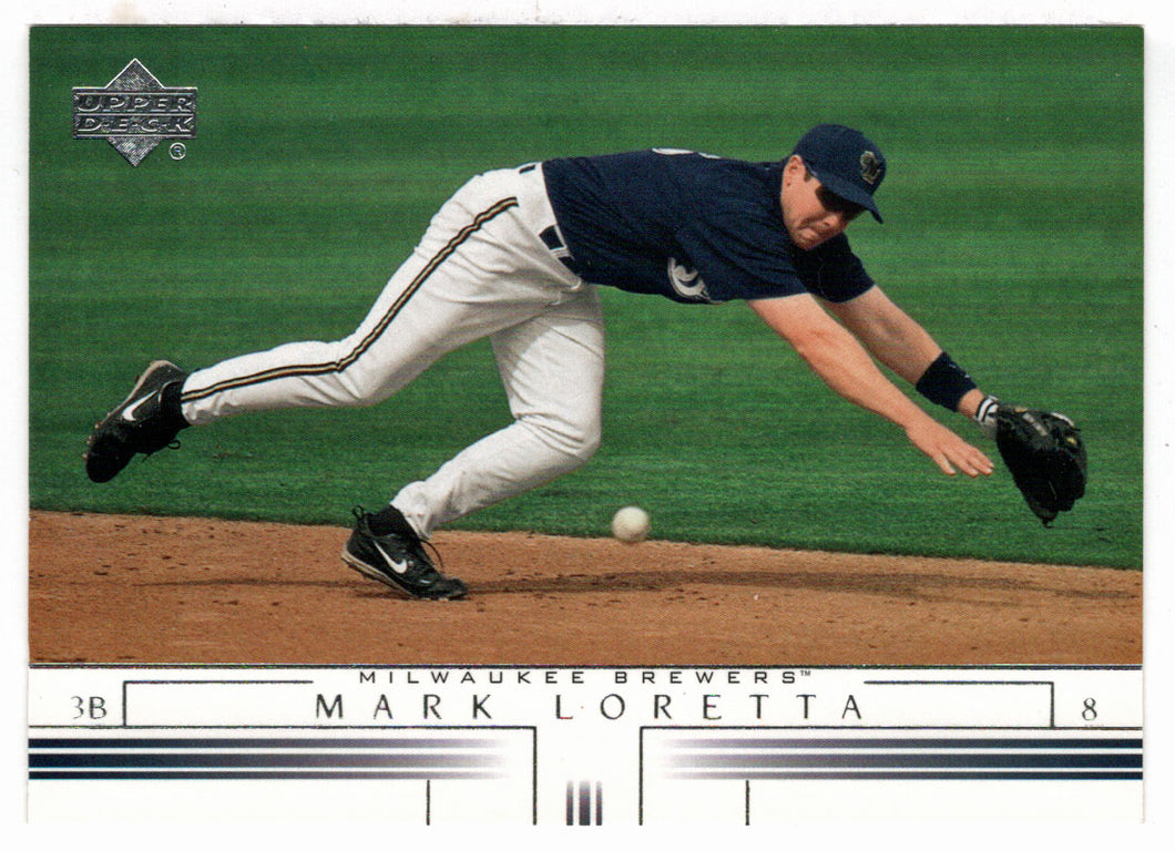 Mark Loretta - Milwaukee Brewers (MLB Baseball Card) 2002 Upper Deck # 275 Mint