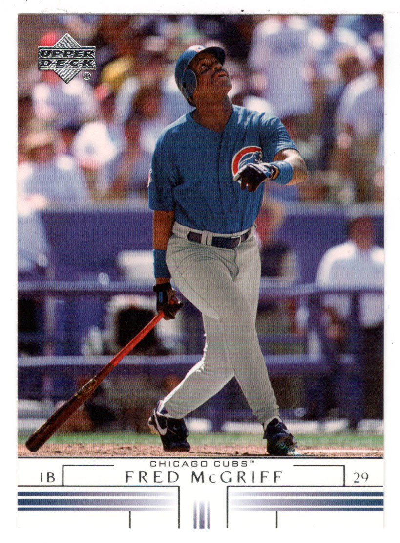 Fred McGriff - Chicago Cubs (MLB Baseball Card) 2002 Upper Deck # 306 Mint