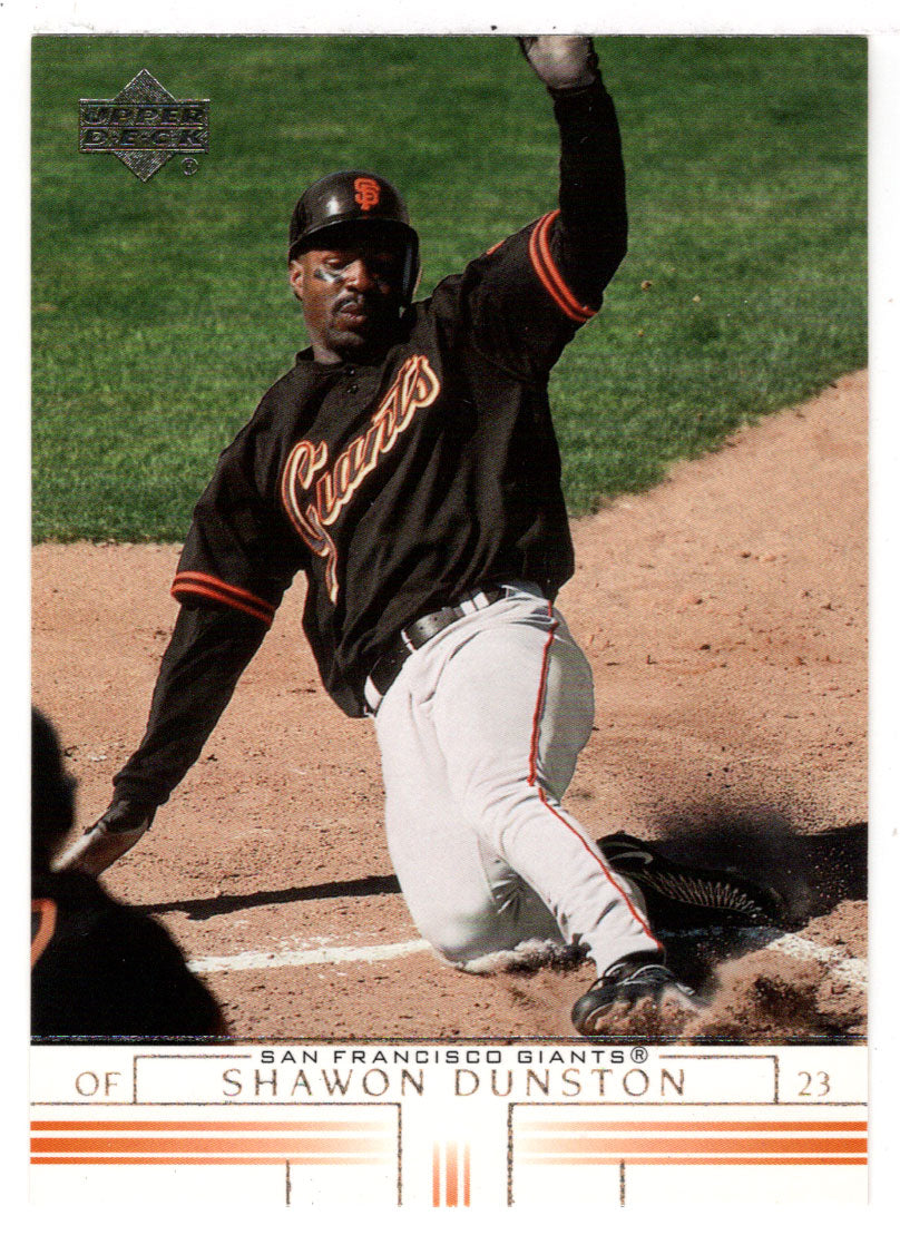 Shawon Dunston - San Francisco Giants (MLB Baseball Card) 2002 Upper Deck # 357 Mint