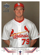 Scotty Layfield RC - St. Louis Cardinals - Star Rookies (MLB Baseball Card) 2002 Upper Deck # 509 Mint