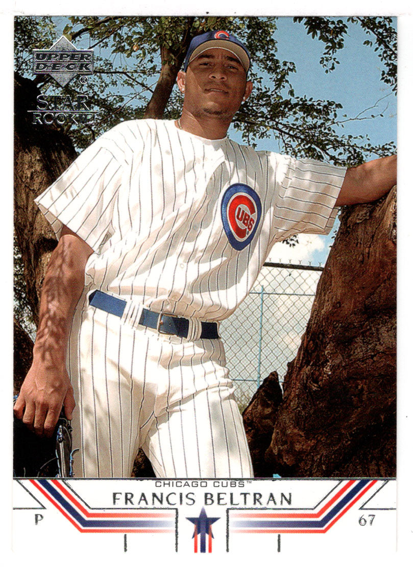 Francis Beltran RC - Chicago Cubs - Star Rookies (MLB Baseball Card) 2002 Upper Deck # 510 Mint