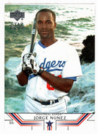 Jorge Nunez RC - Montreal Expos - Star Rookies (Traded) (MLB Baseball Card) 2002 Upper Deck # 518 Mint