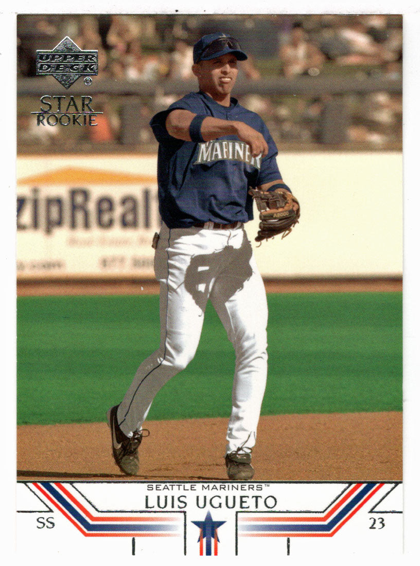 Luis Ugueto RC - Seattle Mariners - Star Rookies (MLB Baseball Card) 2002 Upper Deck # 524 Mint