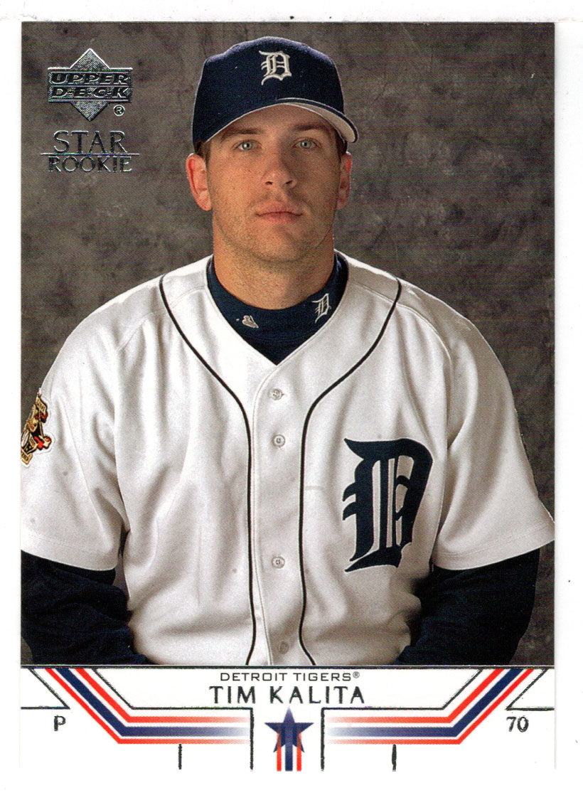 Tim Kalita RC - Detroit Tigers - Star Rookies (MLB Baseball Card) 2002 Upper Deck # 542 Mint
