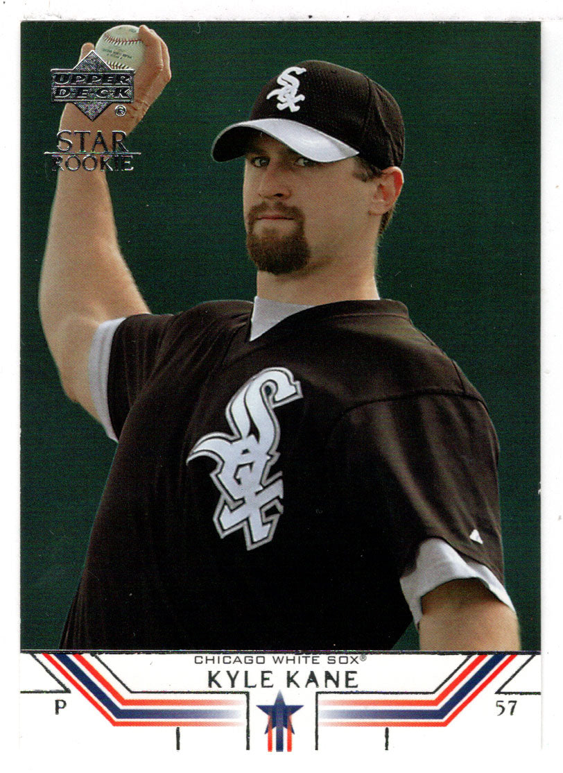 Kyle Kane RC - Chicago White Sox - Star Rookies (MLB Baseball Card) 2002 Upper Deck # 544 Mint