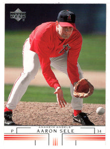 Aaron Sele - Anaheim Angels (MLB Baseball Card) 2002 Upper Deck # 546 Mint