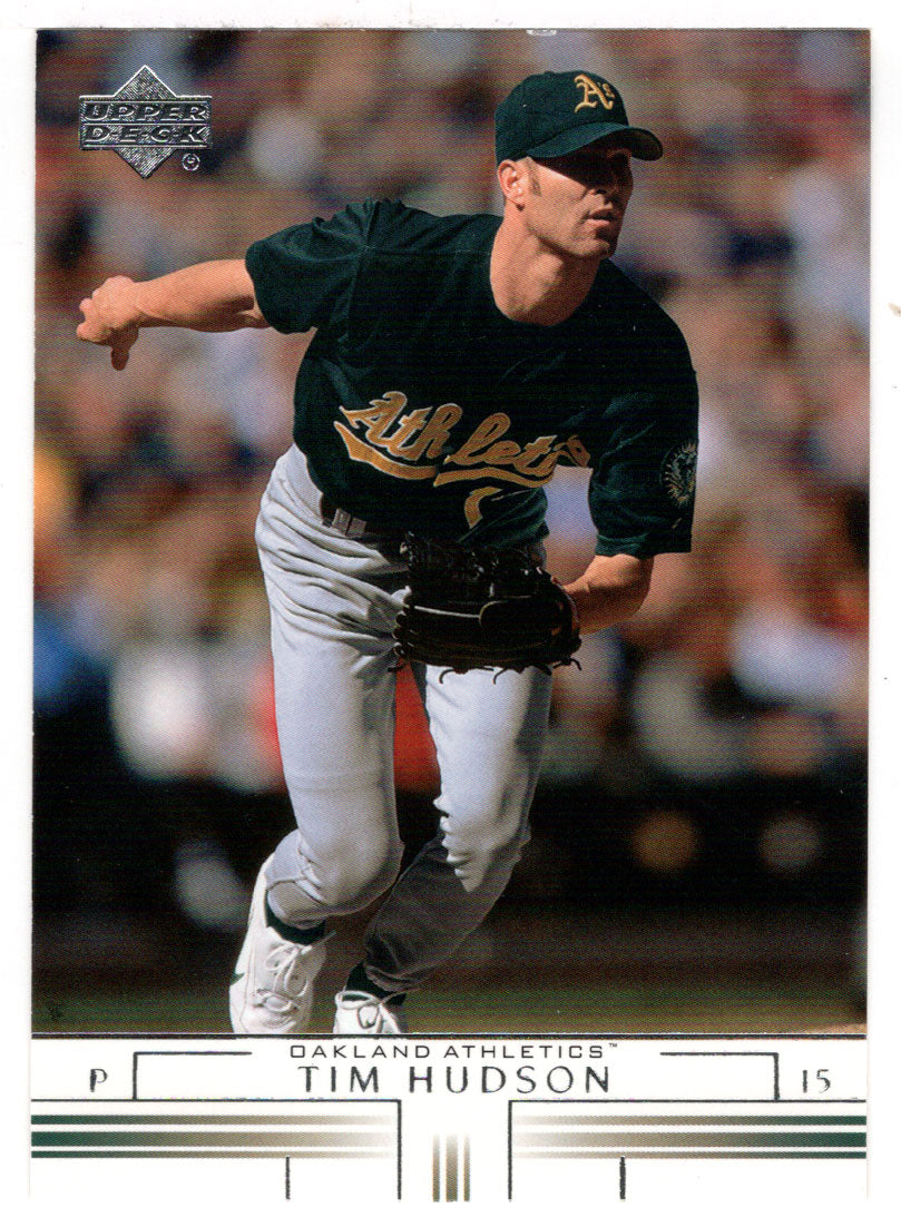 Tim Hudson - Oakland Athletics (MLB Baseball Card) 2002 Upper Deck # 555 Mint