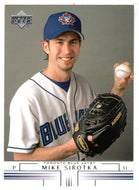 Mike Sirotka - Toronto Blue Jays (MLB Baseball Card) 2002 Upper Deck # 558 Mint