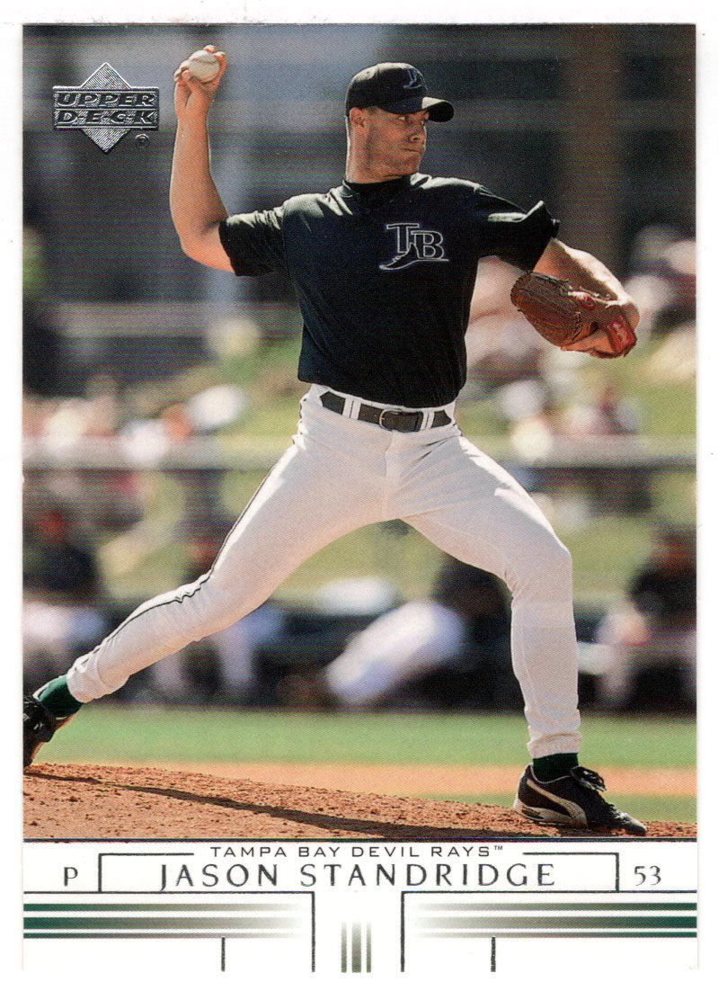 Jason Standridge - Tampa Bay Devil Rays (MLB Baseball Card) 2002 Upper Deck # 564 Mint