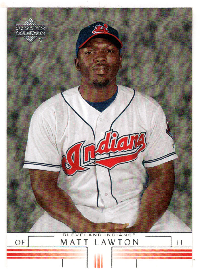 Matt Lawton - Cleveland Indians (MLB Baseball Card) 2002 Upper Deck # 570 Mint
