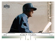 Ruben Sierra - Seattle Mariners (MLB Baseball Card) 2002 Upper Deck # 580 Mint