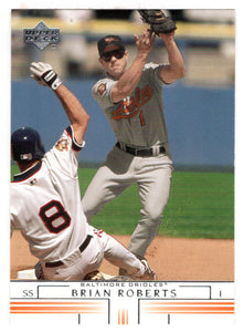 Brian Roberts - Baltimore Orioles (MLB Baseball Card) 2002 Upper Deck # 584 Mint
