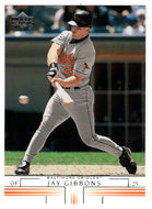 Jay Gibbons - Baltimore Orioles (MLB Baseball Card) 2002 Upper Deck # 587 Mint