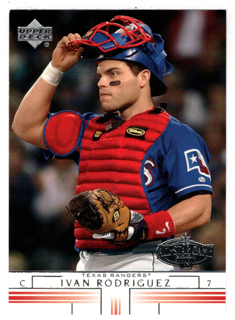 Ivan Rodriguez - Texas Rangers (MLB Baseball Card) 2002 Upper Deck # 589 Mint