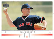 John Burkett - Boston Red Sox (MLB Baseball Card) 2002 Upper Deck # 599 Mint