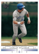 Carlos Beltran - Kansas City Royals (MLB Baseball Card) 2002 Upper Deck # 600 Mint