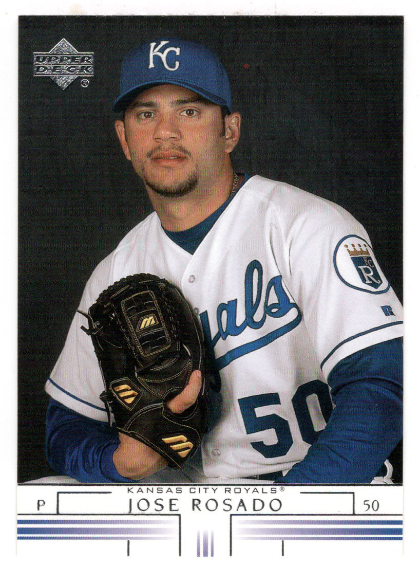 Jose Rosado - Kansas City Royals (MLB Baseball Card) 2002 Upper Deck # 605 Mint