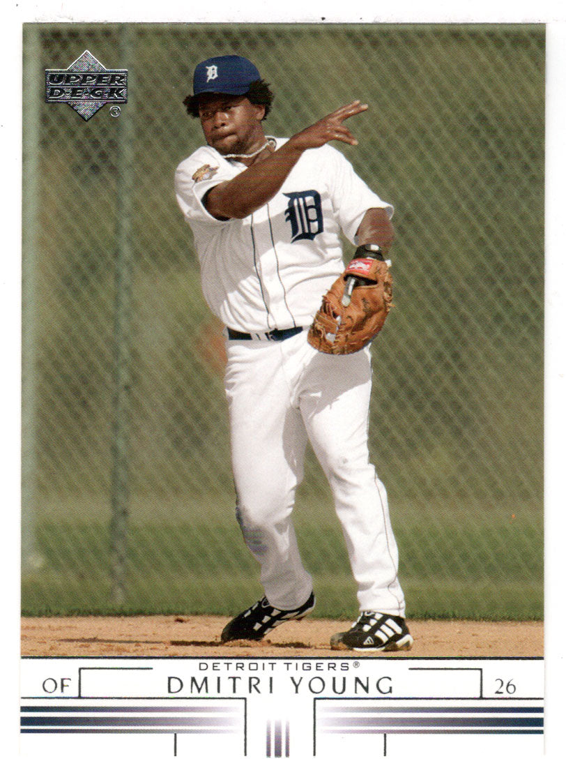 Dmitri Young - Detroit Tigers (MLB Baseball Card) 2002 Upper Deck # 606 Mint