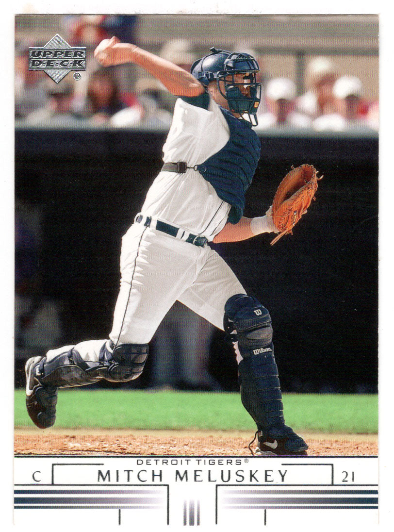 Mitch Meluskey - Detroit Tigers (MLB Baseball Card) 2002 Upper Deck # 609 Mint