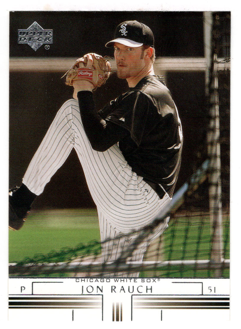 Jon Rauch - Chicago White Sox (MLB Baseball Card) 2002 Upper Deck # 623 Mint