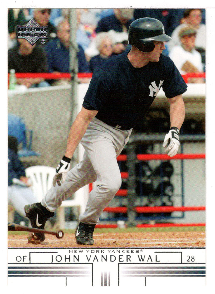 John Vander Wal - New York Yankees (MLB Baseball Card) 2002 Upper Deck # 624 Mint
