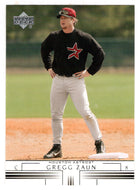 Greg Zaun - Houston Astros (MLB Baseball Card) 2002 Upper Deck # 632 Mint