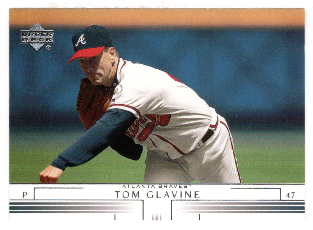 Tom Glavine - Atlanta Braves (MLB Baseball Card) 2002 Upper Deck # 637 Mint