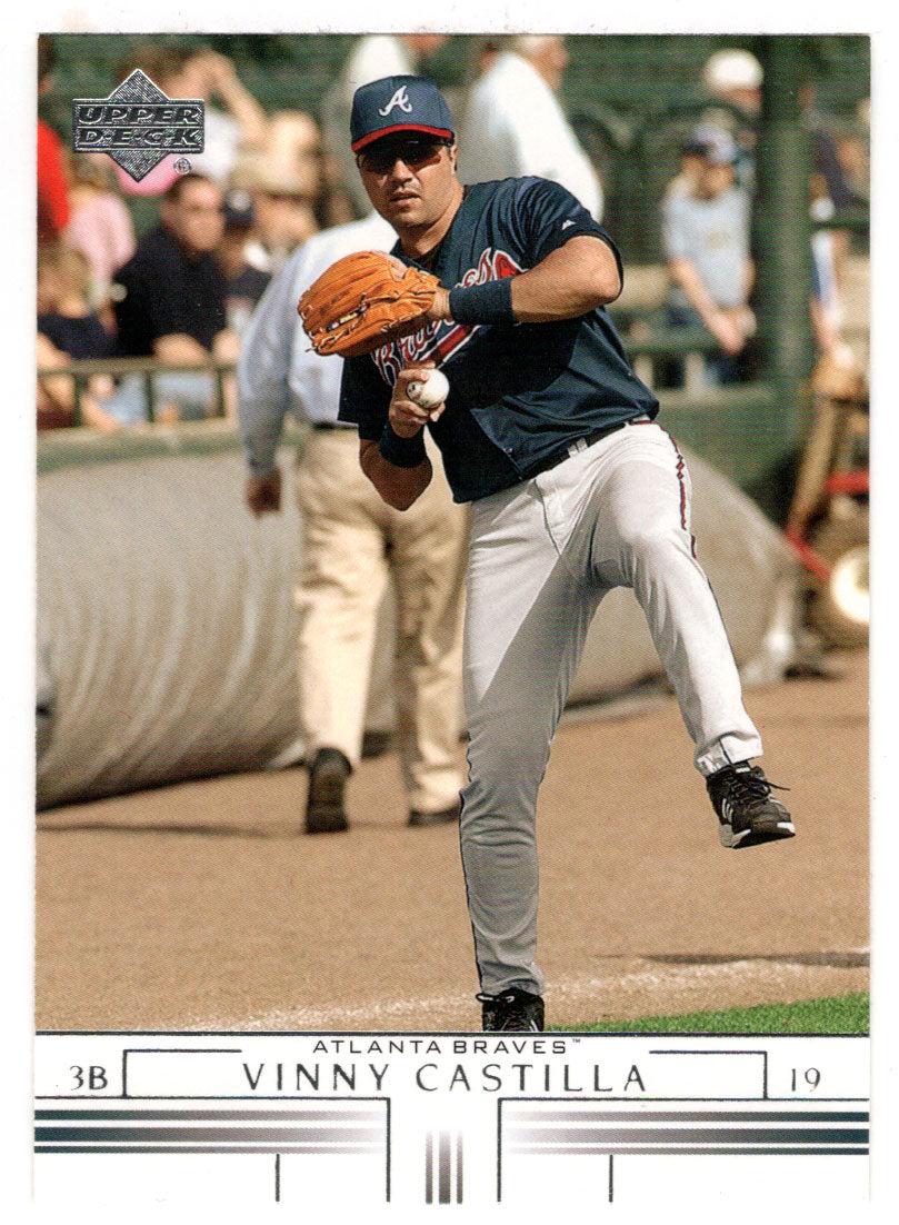 Vinny Castilla - Atlanta Braves (MLB Baseball Card) 2002 Upper Deck # 639 Mint