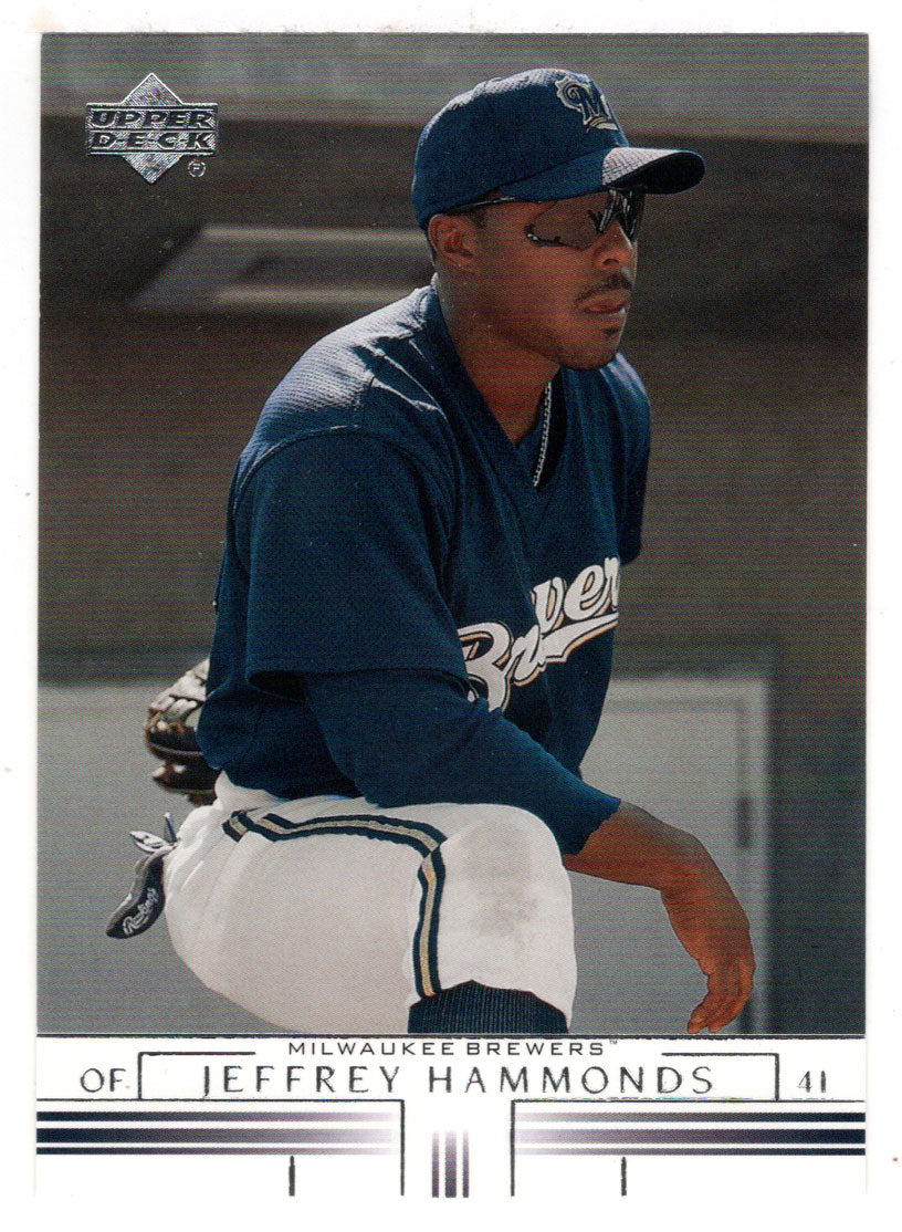 Jeffrey Hammonds - Milwaukee Brewers (MLB Baseball Card) 2002 Upper Deck # 643 Mint