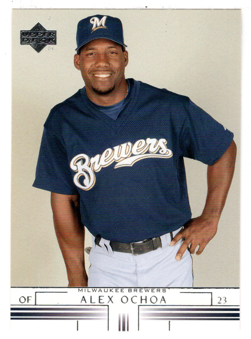 Alex Ochoa - Milwaukee Brewers (MLB Baseball Card) 2002 Upper Deck # 644 Mint