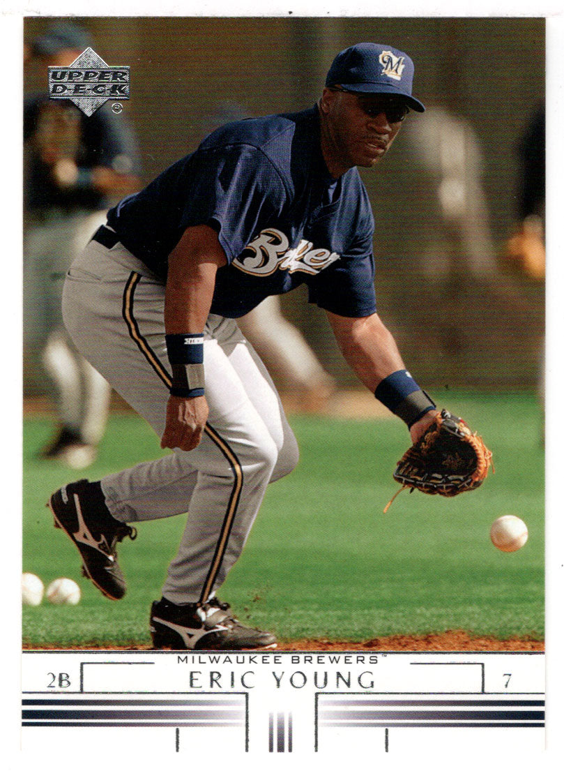 Eric Young - Milwaukee Brewers (MLB Baseball Card) 2002 Upper Deck # 646 Mint