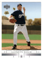 Glendon Rusch - Milwaukee Brewers (MLB Baseball Card) 2002 Upper Deck # 647 Mint